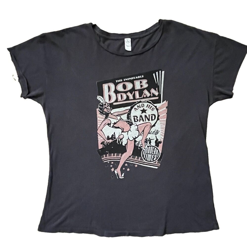 Bob Dylan & His Band ModernTimes Unisex Large Indie Grunge Vibe